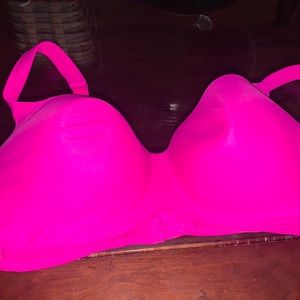 Ambrielle hot pink bra